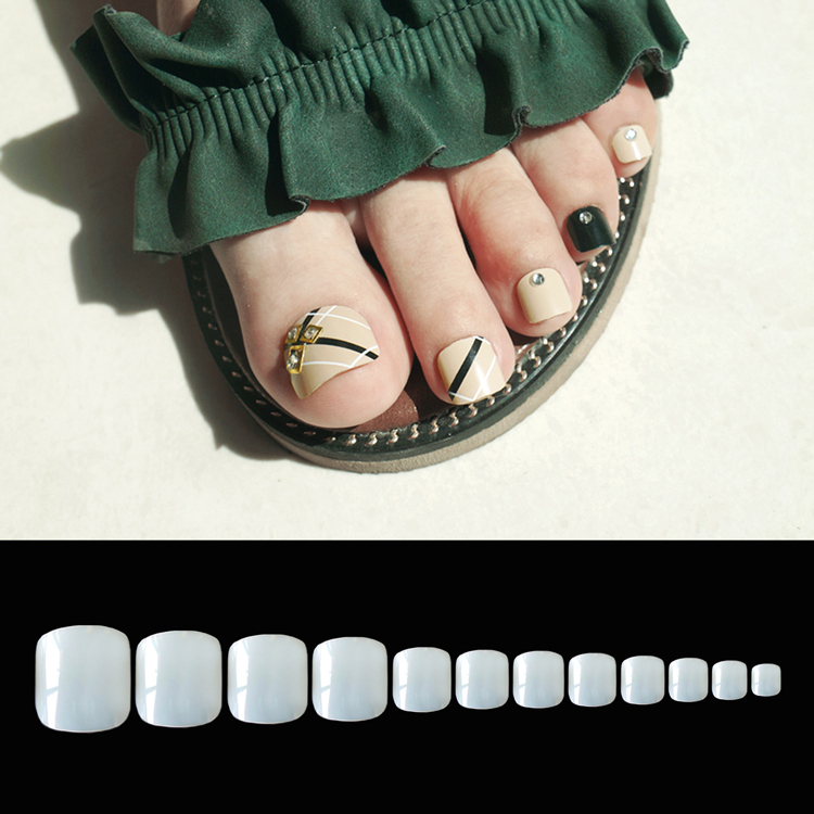 Newair Professional Toe Nail Tips Clear