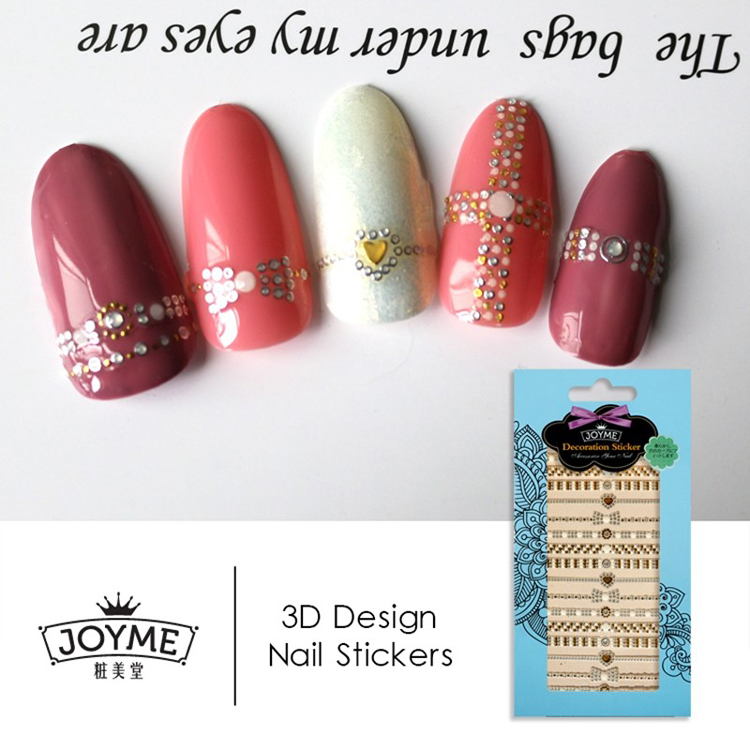 False Jewelry Nail Sticker