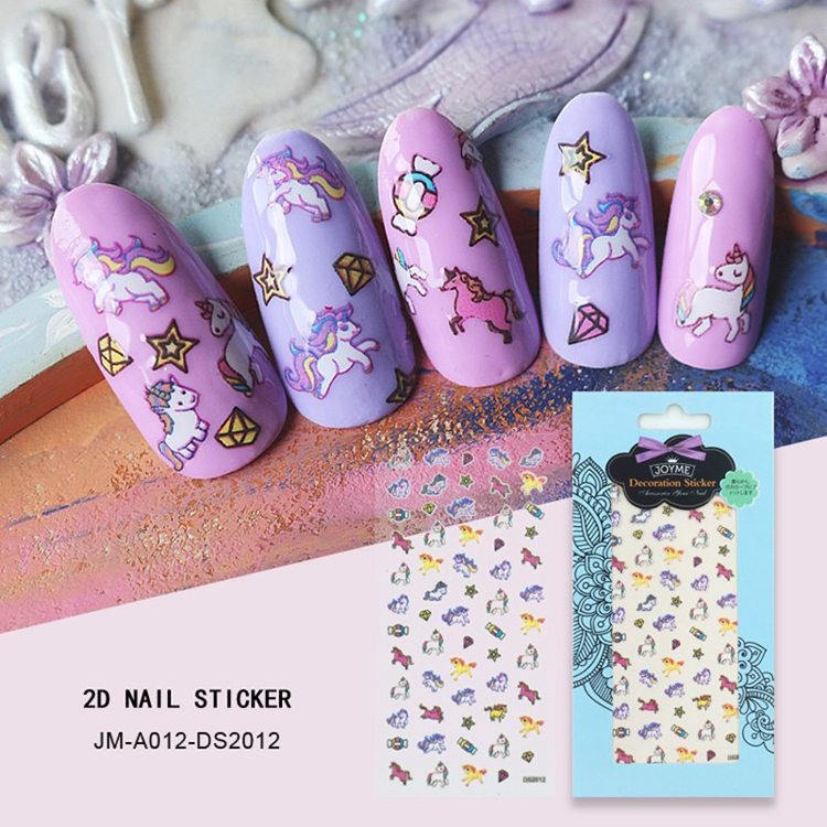 Lovely Unicorn Nail Sticker